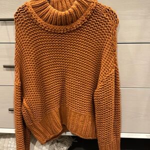 Orange sweater